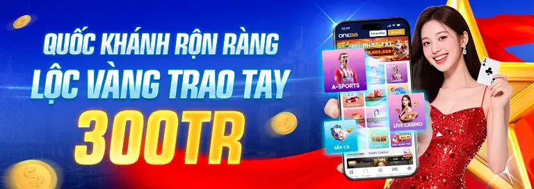 Tiền thưởng chào mừng lớn với pháo hoa và tiền vàng