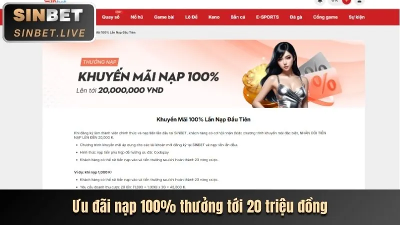 Cơ hội trúng thưởng lớn